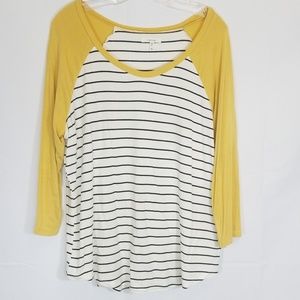 Striped top from Maurices
